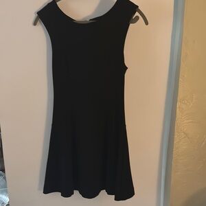 Free People Black Midi Dress